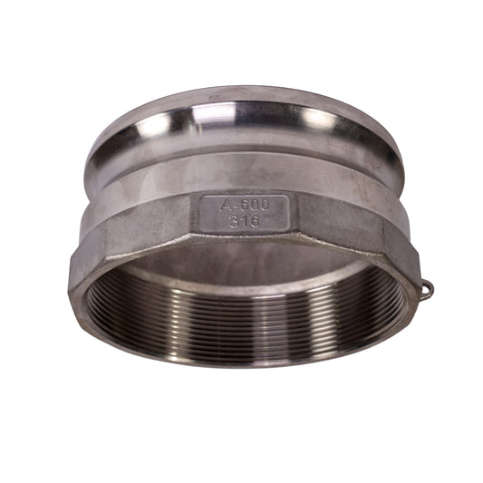 6" SS316 CAMLOCK TYPE A