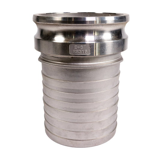 6" SS316 CAMLOCK TYPE E