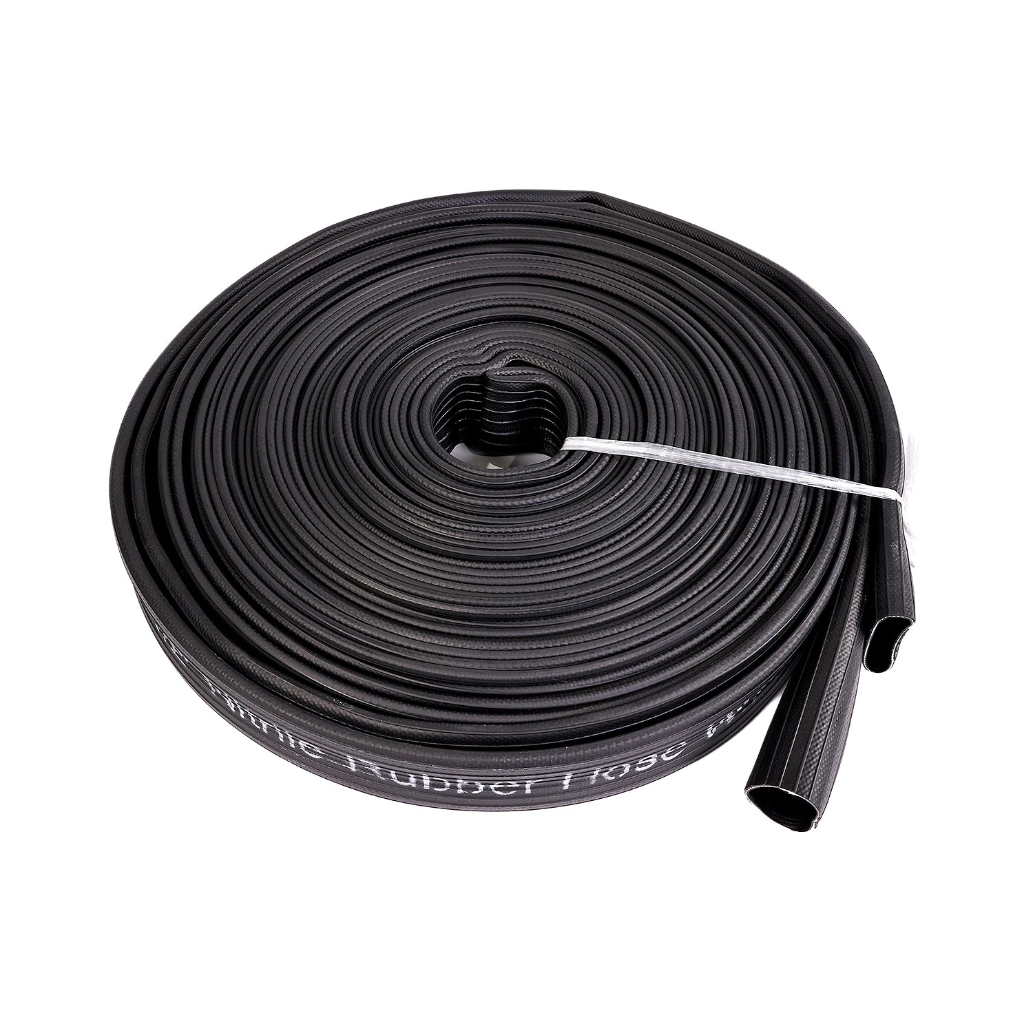 1 1/2” X 100’ BLACK NITRILE/PVC RUBBER COVERED HOSE 200 PSI