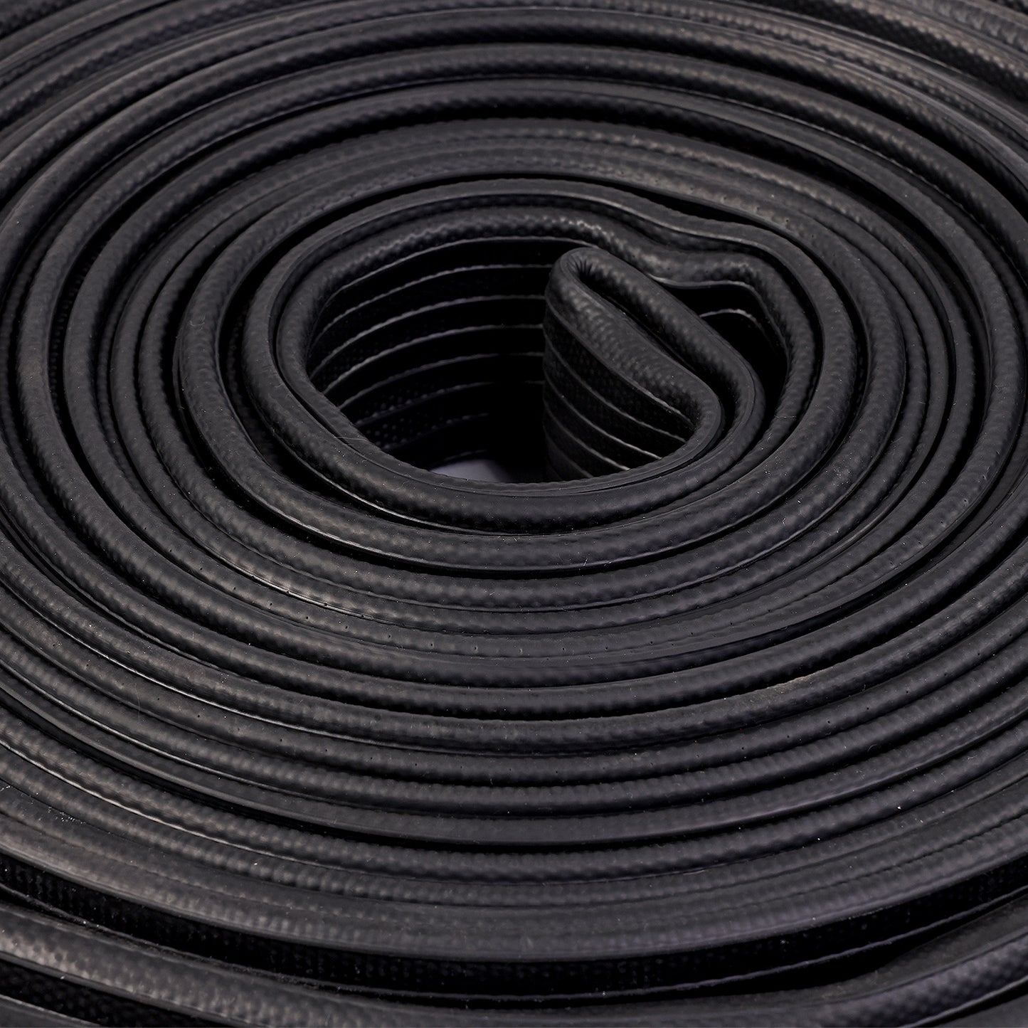 1 1/2” X 50’ BLACK NITRILE/PVC RUBBER COVERED HOSE WITH ALU. COUPLING NST 200PSI