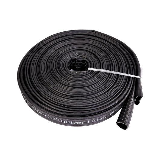 3” X 100FT BLACK NITRILE/PVC RUBBER COVERED HOSE 200 PSI