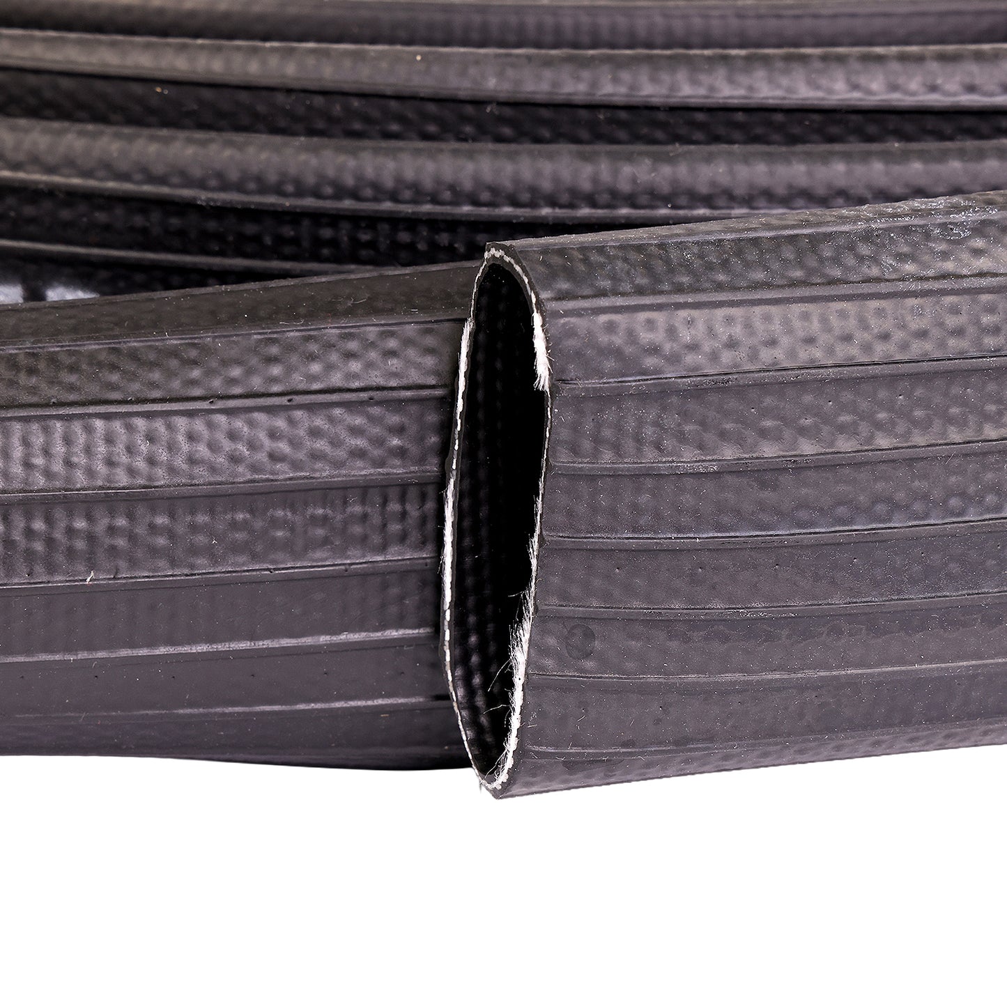 6" X 100FT BLACK NITRILE/PVC RUBBER COVERED HOSE 200 PSI